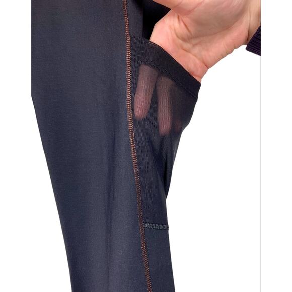 ALBA All Day Emma Cropped Legging Black Yoga Pants Size S - Picture 4 of 9